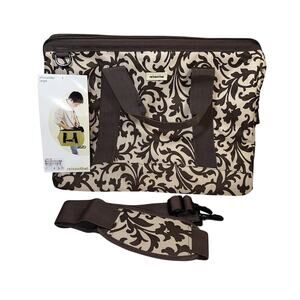 Reisenthel Allrounder Large Travel Weekender Baroque Sand Print Framed-Top Bag